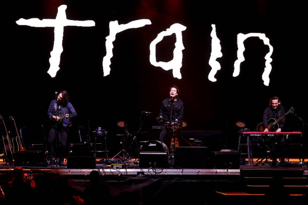 Train performs onstage during City Parks Foundation 2023 Dinner & Concert Benefit at Central Park SummerStage on September 28, 2023 in New York City.