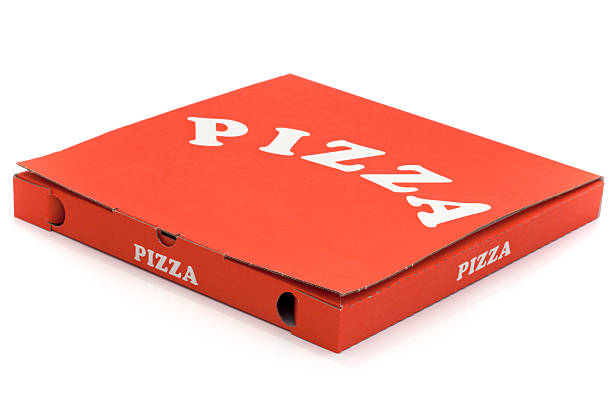 used pizza box - junk food stock pictures, royalty-free photos & images