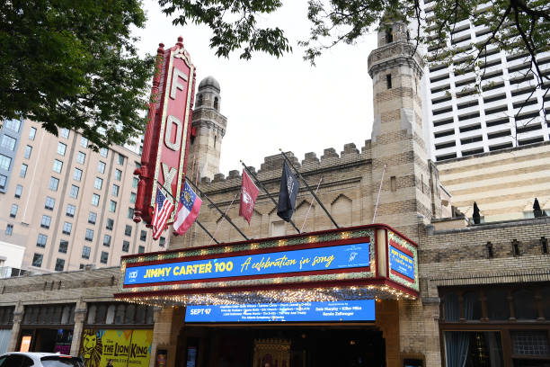 View of the atmosphere at Jimmy Carter 100: A Celebration in Song at The Fox Theatre on September 17, 2024 in Atlanta, Georgia.