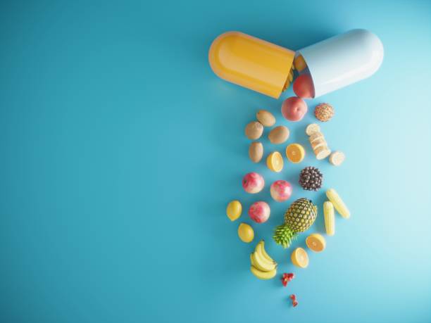 vitamin supplements - food stock pictures, royalty-free photos & images