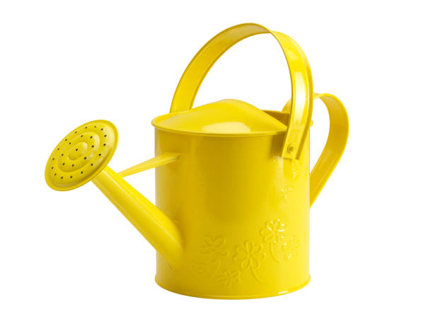 watering can (click for more) - garden decoration stock pictures, royalty-free photos & images