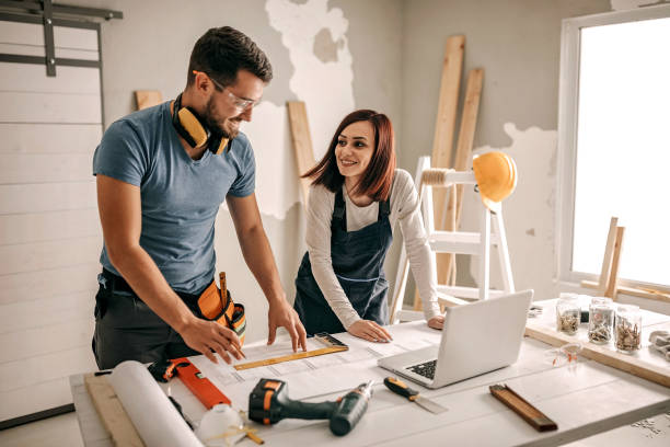 we can do it together - home decoration stock pictures, royalty-free photos & images
