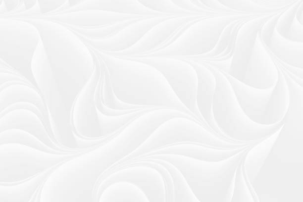 white curved sheets background - fashion stock pictures, royalty-free photos & images