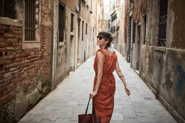 woman in italy - travel stock pictures, royalty-free photos & images