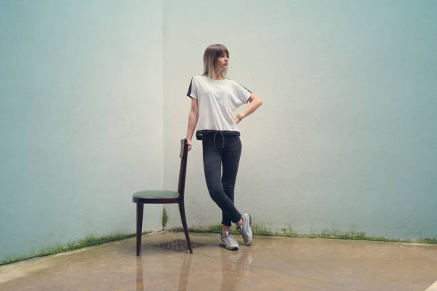 young woman portrait - fashion stock pictures, royalty-free photos & images
