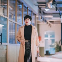 2 successful asian chinese businesswomen walking in office happily - fashion stock pictures, royalty-free photos & images