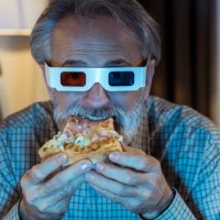 3d movie - junk food stock pictures, royalty-free photos & images
