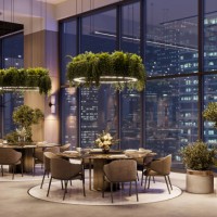 3d rendering of a luxurious restaurant interior - home decoration stock pictures, royalty-free photos & images