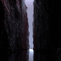 3d surreal scene hugedark cave cinematic - garden decoration stock pictures, royalty-free photos & images