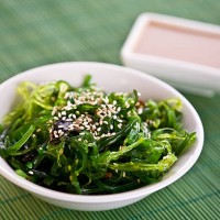 a bowl of wakame seaweed salad - food stock pictures, royalty-free photos & images