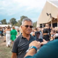 a handsome senior man at a daytime dance event - concert stock pictures, royalty-free photos & images