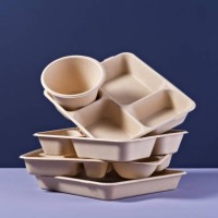 a pile of disposable paper tv dinner tray - junk food stock pictures, royalty-free photos & images