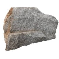a rough stone isolated on white - garden decoration stock pictures, royalty-free photos & images
