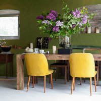 a stylish dining room - home decoration stock pictures, royalty-free photos & images