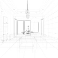 abstract architecture kitchen 7 - home decoration stock pictures, royalty-free photos & images