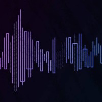 abstract audio wave line abstract - concert stock illustrations
