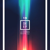 abstract electronic dance party night poster - fashion stock illustrations