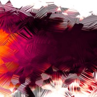 abstract magenta wave isolated on white background - fashion stock pictures, royalty-free photos & images