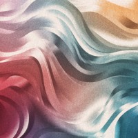 abstract metallic noise waves curved shapes background. distorted soft flowing liquid water waves background - fashion fotografías e imágenes de stock