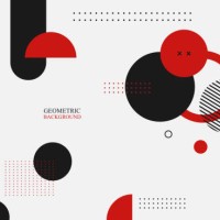 abstract modern background with circle geometric shapes and vector elements. - fashion stock illustrations