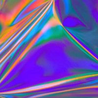 abstract vibrant purple, blue, mint green, orange, red metallic psychedelic holographic wrinkled foil texture. bold bright neon colored crazy new wave groovy style background - fashion stock pictures, royalty-free photos & im