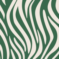 abstract zebra pattern with green and white stripes - fashion stock illustrations