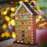 advent calender on table at home - home decoration stock pictures, royalty-free photos & images