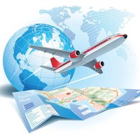 air travel - travel stock illustrations