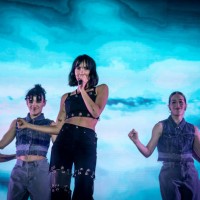 Aitana performs in concert on day 3 of O Son Do Camiño Festival 2023 on June 17, 2023 in Santiago de Compostela, Spain.