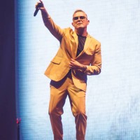 Alejandro Sanz performs in concert at Palau Sant Jordi on June 17, 2023 in Barcelona, Spain.