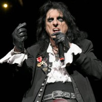 Alice Cooper performs during the 