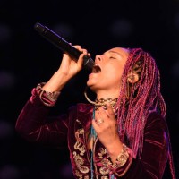 Alicia Keys performs during the 8th Annual Concert For UCSF Benioff Children's Hospital at AT&T Park on November 7, 2017 in San Francisco, California.