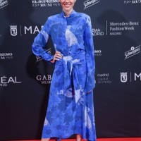 Ana Cristina Portillo Domecq, AKA Cristina Portillo, attends the official opening party - Mercedes Benz Fashion Week Madrid at Gabana on February 18,...