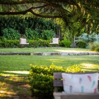 architecture, landscaping and garden design - garden decoration stockfoto's en -beelden