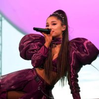 Ariana Grande performs at Coachella Stage during the 2019 Coachella Valley Music And Arts Festival on April 21, 2019 in Indio, California.