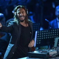 Artists Bob Sinclar performs during the annual Vatican's Christmas concert on December 13, 2014 at the Vatican's Conciliation auditorium in Rome. AFP...