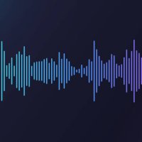 audio line podcast sound wave form gradient - concert stock illustrations