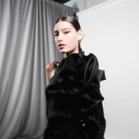Backstage at Carolina Herrera RTW Spring 2025 as part of New York Ready to Wear Fashion Week on September 9, 2024 in New York, New York.