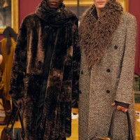 Backstage at the Burberry Fall RTW 2025 fashion show as part of London Fashion Week on February 24, 2025 in London, United Kingdom.