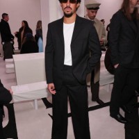 Bad Bunny attends the Calvin Klein Collection fashion show during February 2025 New York Fashion Week on February 07, 2025 in New York City.