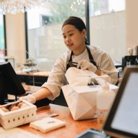 bakery small business in tokyo, japan - junk food stock pictures, royalty-free photos & images