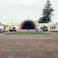 bandshell in napier - concert stock pictures, royalty-free photos & images