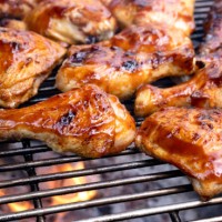 barbecued chicken - food stock pictures, royalty-free photos & images