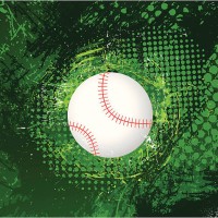 baseball background - fashion stock illustrations