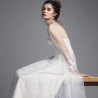 beautiful bride in wedding dress - fashion stock pictures, royalty-free photos & images