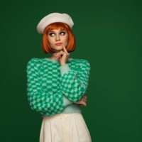 beautiful emotional woman with bright make-up - fashion stock pictures, royalty-free photos & images