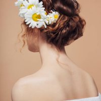 beautiful girl from the back - hairstyle stock pictures, royalty-free photos & images