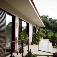 beautiful house facade in petrópolis, rio de janeiro, brazil - garden decoration stock pictures, royalty-free photos & images