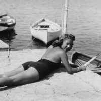 beautiful young woman. 1938. - fashion stock pictures, royalty-free photos & images