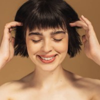 beauty portrait. woman smiling - fashion stock pictures, royalty-free photos & images